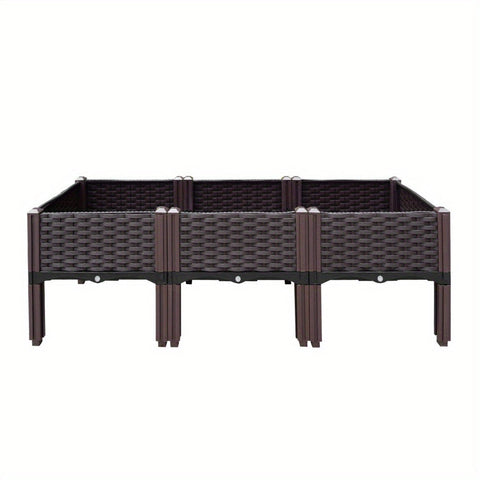 Raised Garden Bed Planter Box for Herbs & Vegetables-2