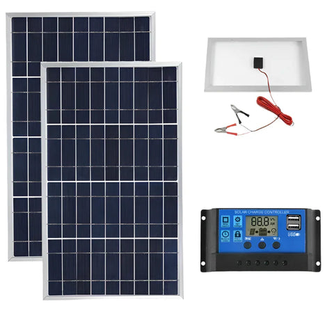 Portable Solar Panel Generator (600W)-0
