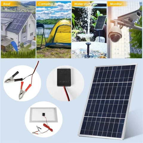 Portable Solar Panel Generator (600W)-2