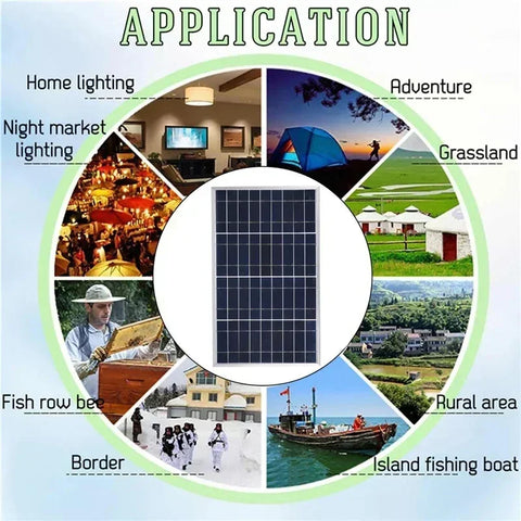 Portable Solar Panel Generator (600W)-3