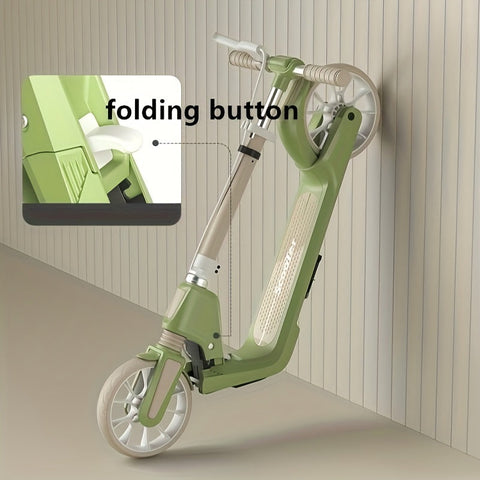 Adult Scooter PU Wheels Suspension Brake-4