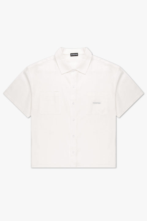 Linen Summer Shirt - White-0